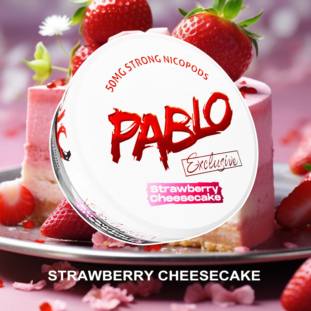 Pablo Exclusive Strawberry Cheesecake 50MG